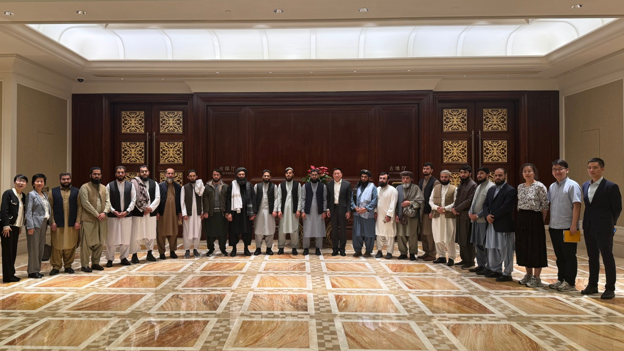 阿富汗各界友好人士考察团访问福建